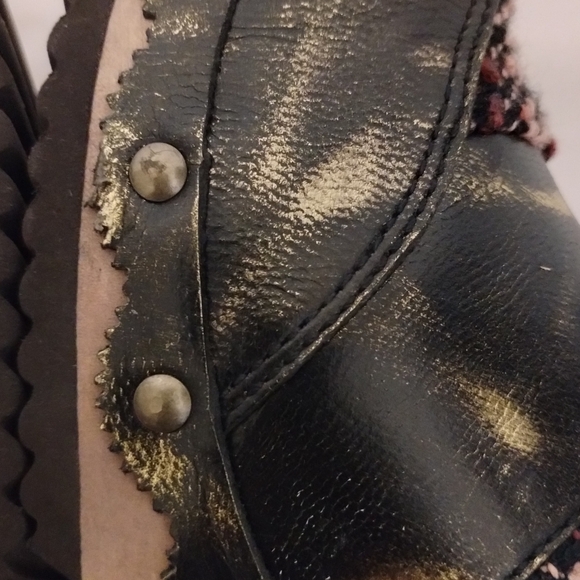 Kenzie Joyous Chucky Patchwork Clogs Y2K - Picture 6 of 16